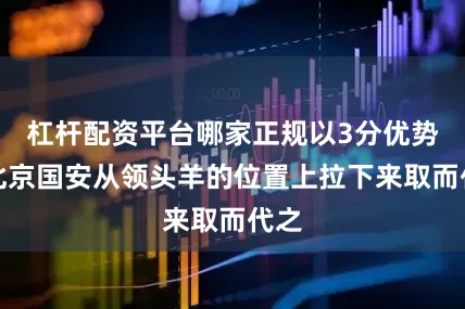 杠杆配资平台哪家正规以3分优势将北京国安从领头羊的位置上拉下来取而代之