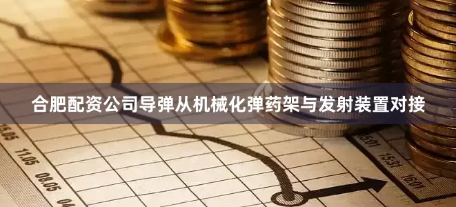 合肥配资公司导弹从机械化弹药架与发射装置对接